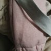Bouillotte longue housse lin gris