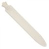 Bouillotte longue housse lin gris