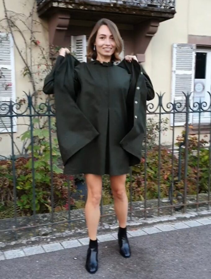 Robe vert foret