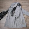 Manteau de lin épais