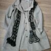 Manteau de lin épais