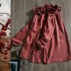Blouse terre de sienne