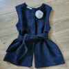 Blouse sans manches marine