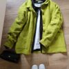 Veste lin vert anis
