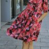 Robe coton fleurs