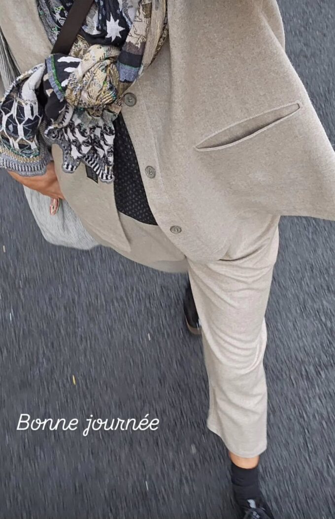 Blouse coton seersucker