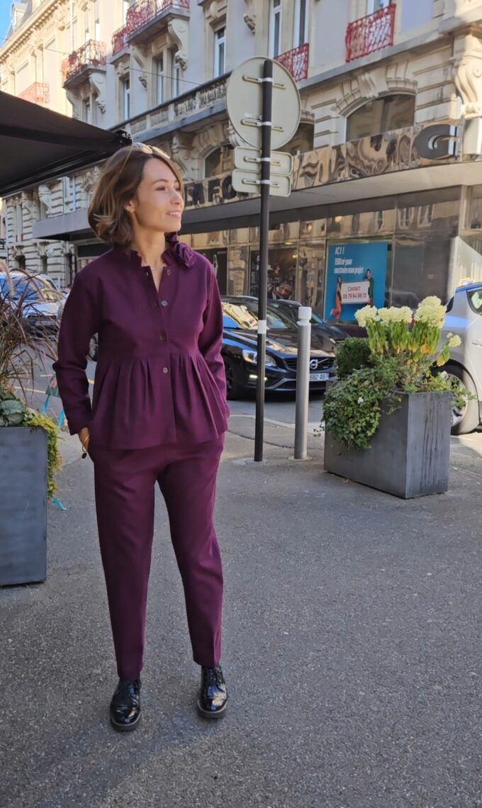 Veste laine pune